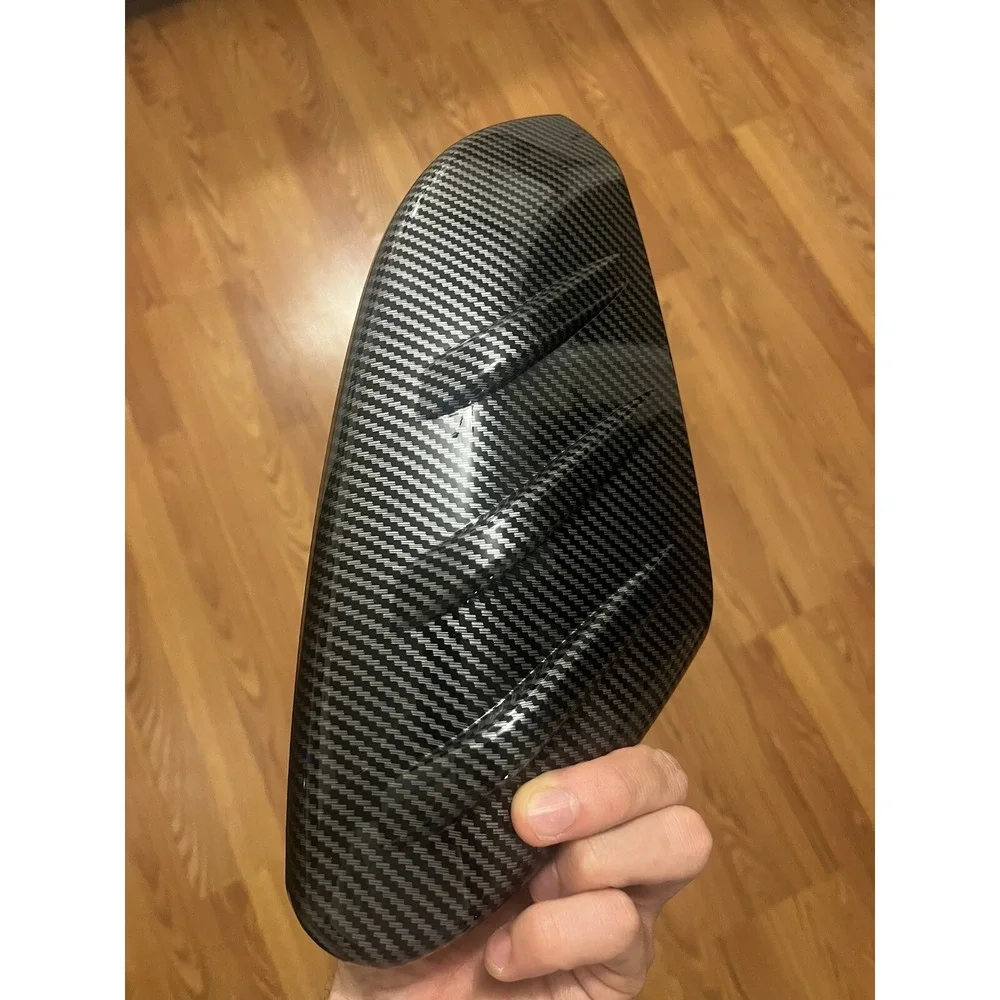 CARBON FIBER SIDE MIRROR COVER CAPS FOR 2016-21 HONDA CIVIC ADD-ON MU STYLE